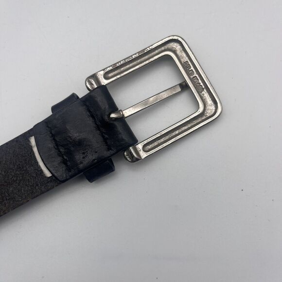 Xhilaration Vintage Genuine Leather Y2K Mirrored Belt 42“ - Picture 7 of 8